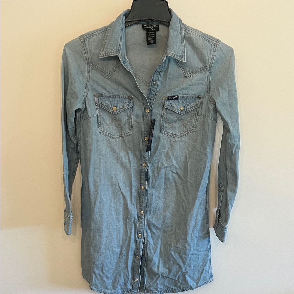 Wrangler Denim Blue Mini Dress